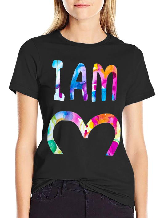 I AM 3 Watercolor T-Shirt
