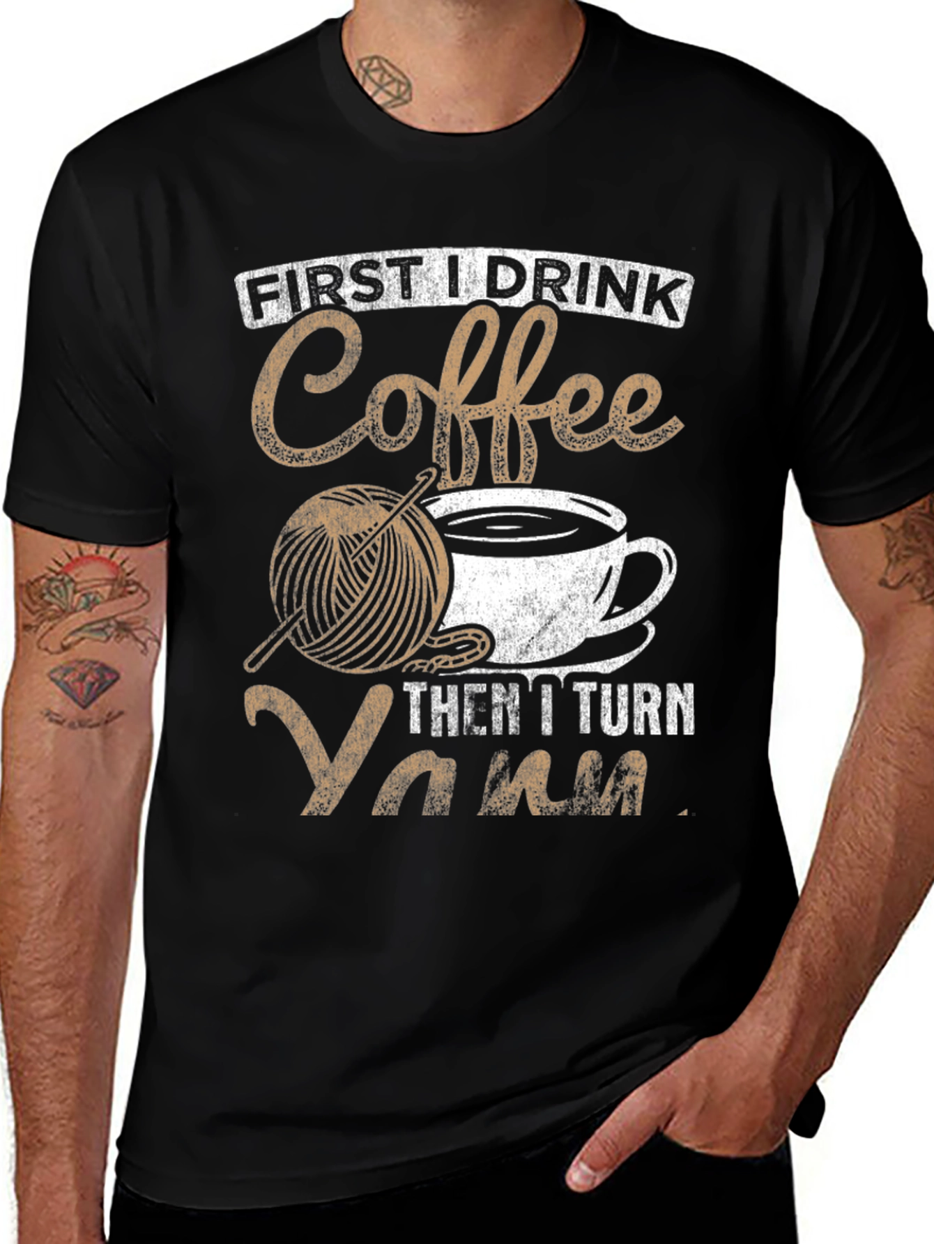 Coffee and Yarn T-Shirt