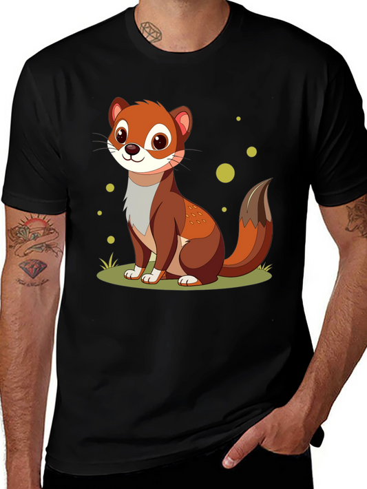 Cute Cartoon Otter Graphic Tee