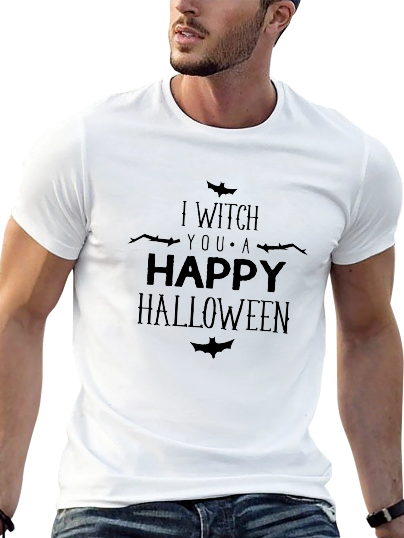 Happy Halloween T-Shirt - Witch You a Happy Halloween