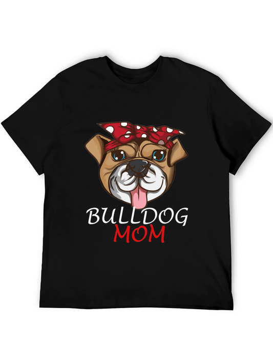 Bulldog Mom T-Shirt - Cute Dog Lover Tee