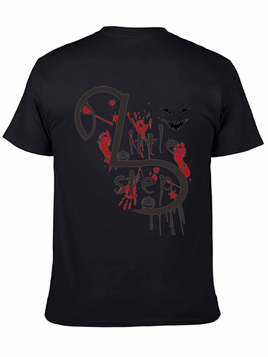 Halloween 2 Little Steps Black Tee