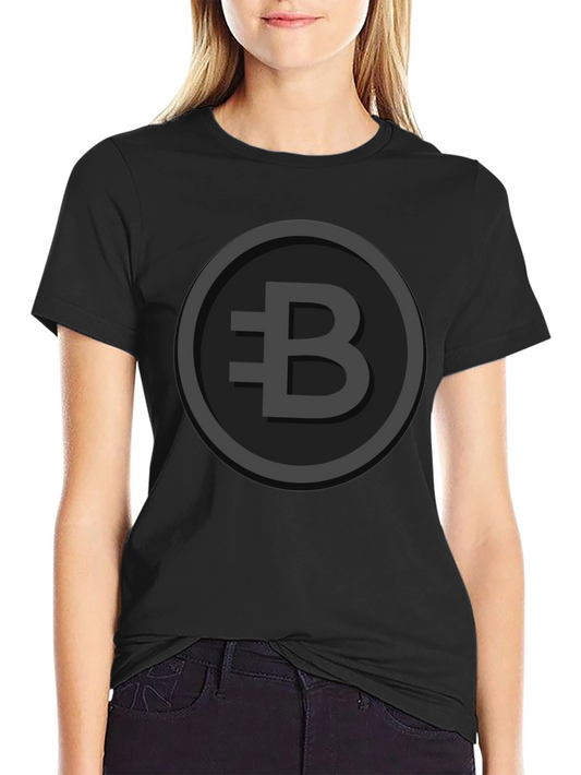 Black B-Logo Graphic Tee