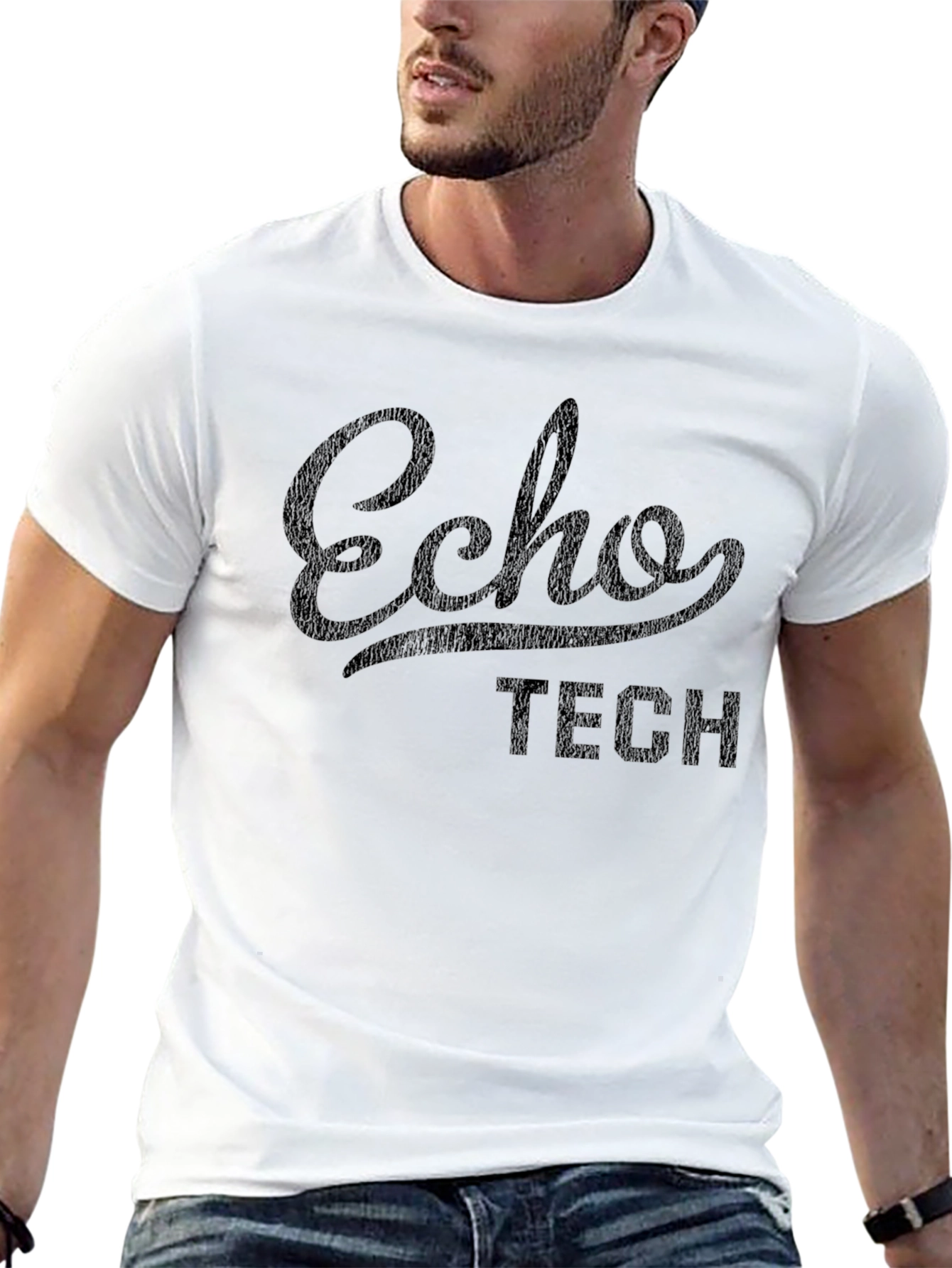 Echo Tech Black T-Shirt