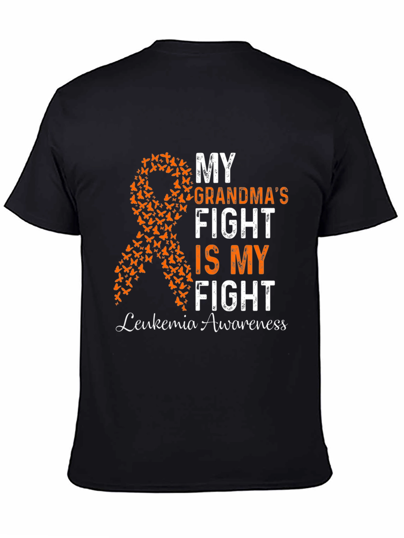 Leukemia Awareness T-Shirt - My Grandmas Fight