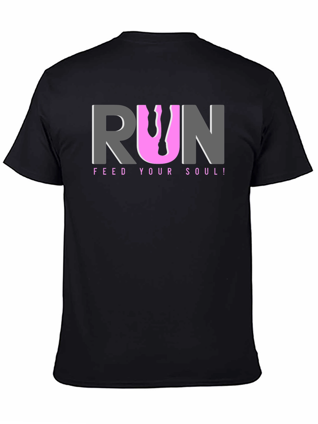 Run Feed Your Soul! Black T-Shirt