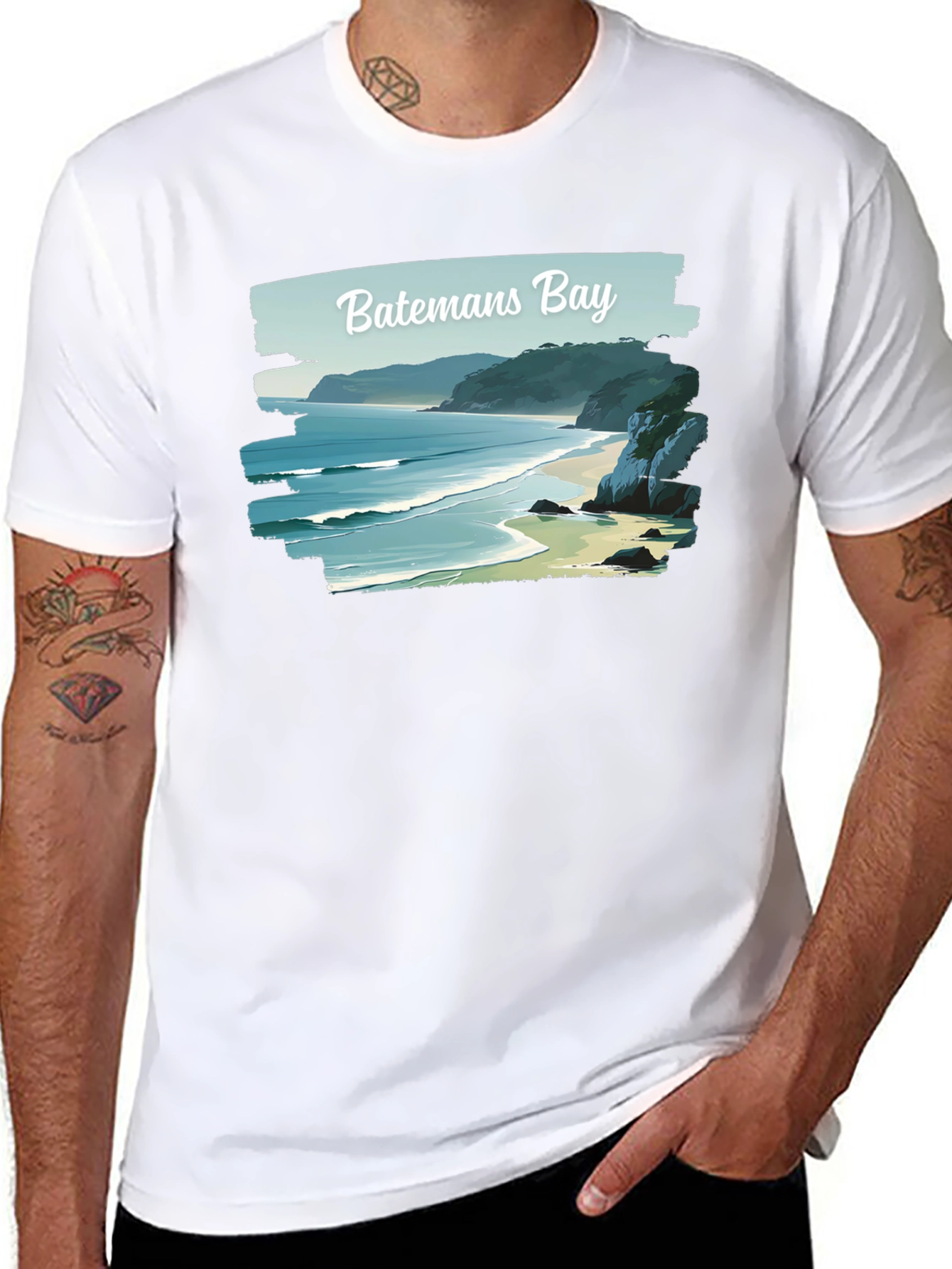 Batemans Bay Graphic T-Shirt | Beach Coastal Tee