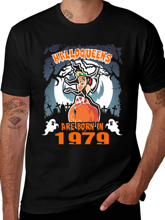 Halloqueens Born in 1979 Halloween T-Shirt