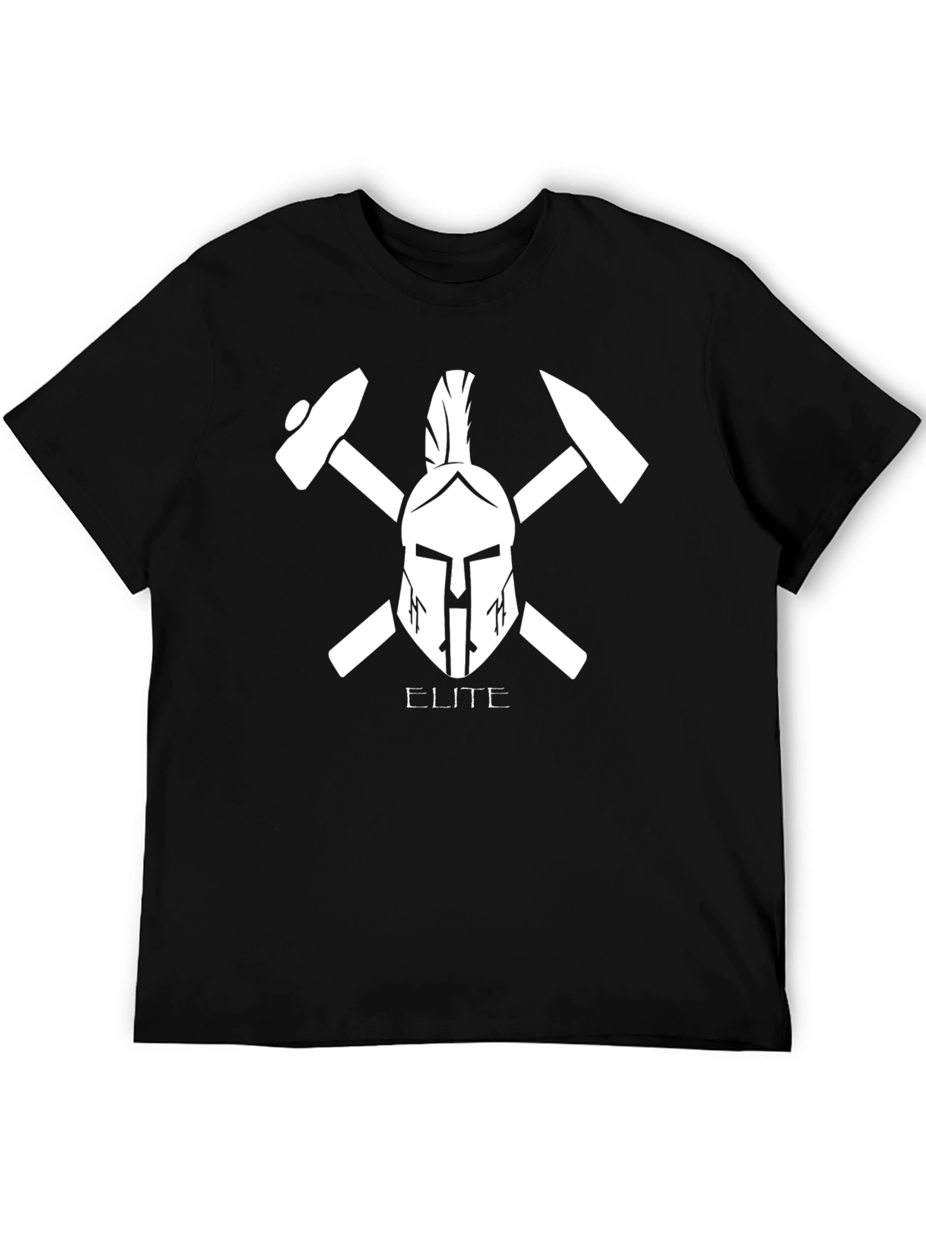 Elite Spartan Black T-Shirt