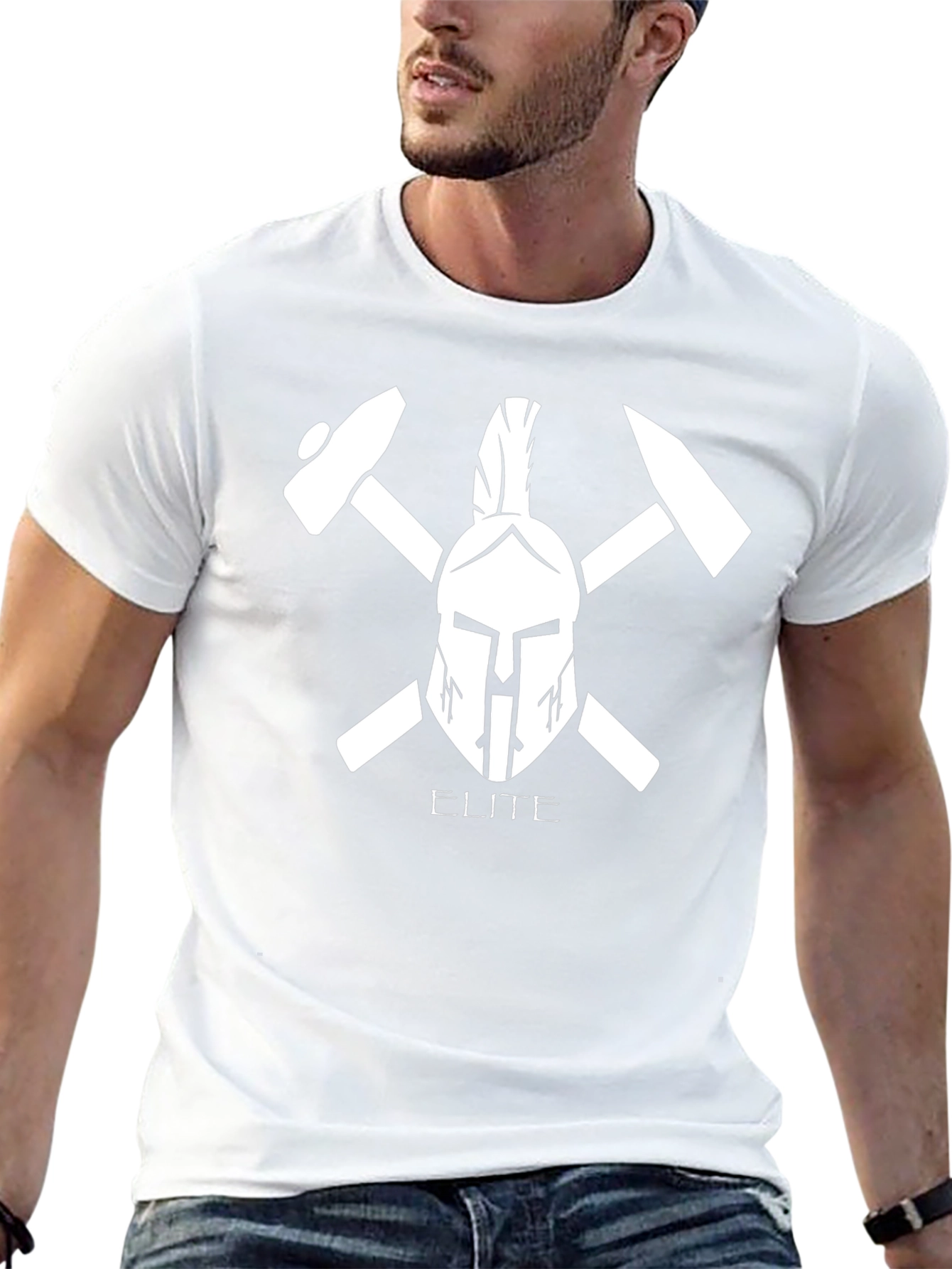 Elite Spartan Black T-Shirt