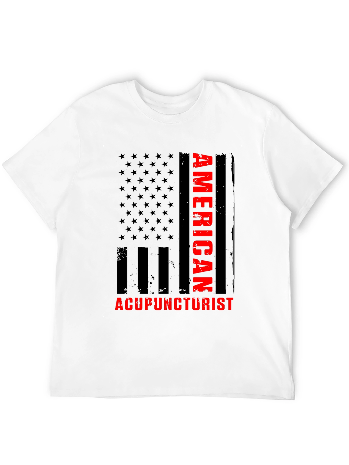 American Acupuncturist T-Shirt - Patriotic Design