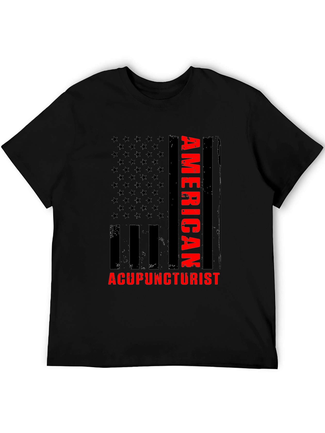 American Acupuncturist T-Shirt - Patriotic Design