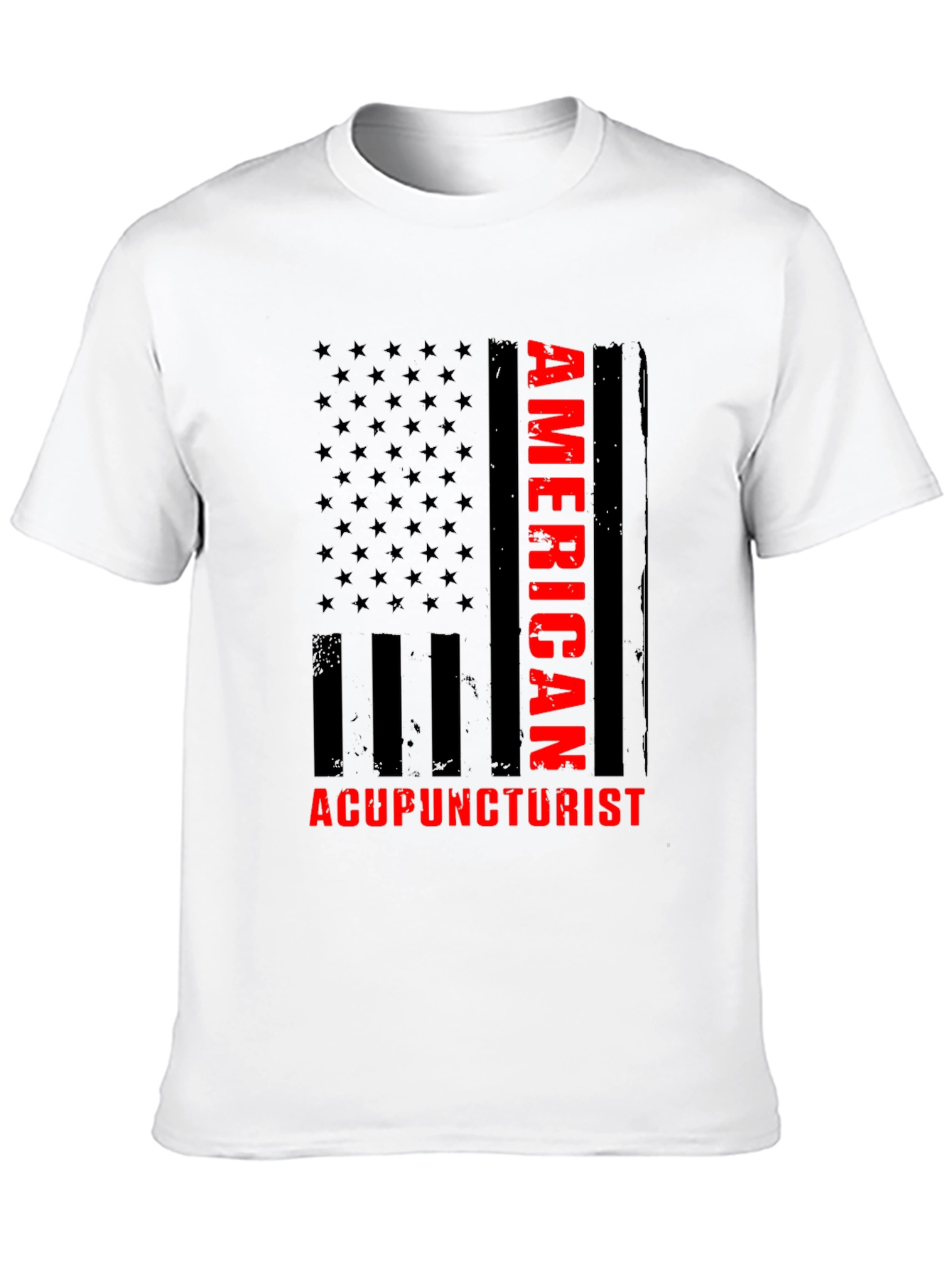 American Acupuncturist T-Shirt - Patriotic Design