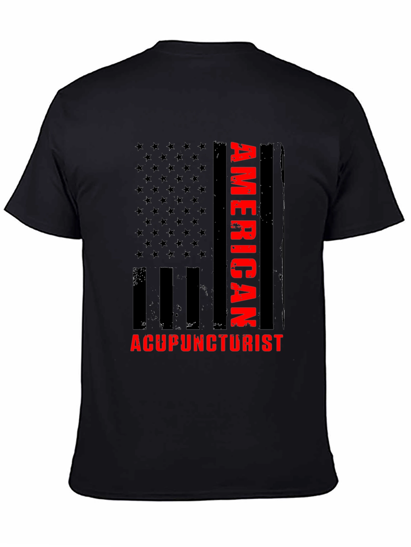 American Acupuncturist T-Shirt - Patriotic Design