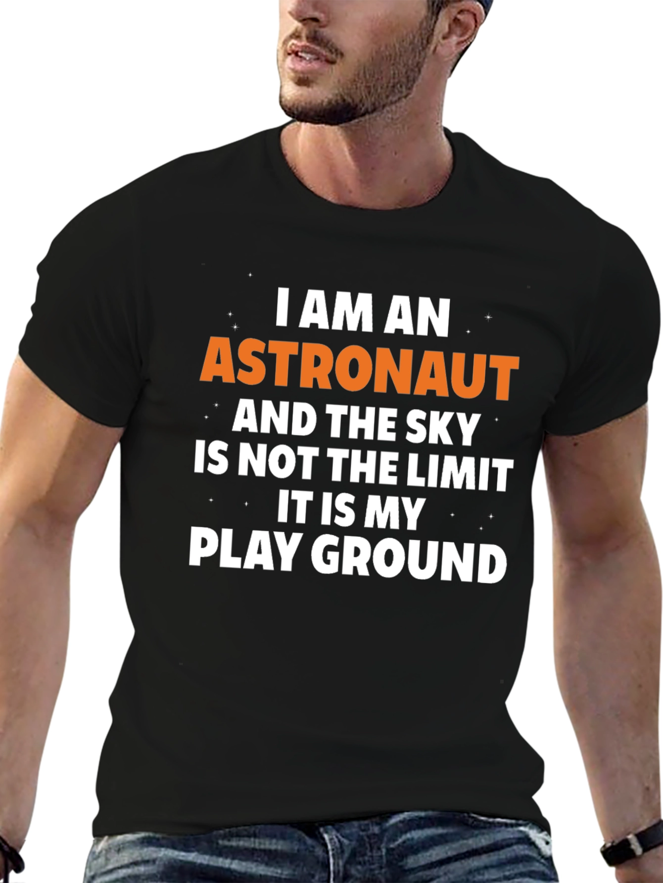 Astronaut Playground T-Shirt - Space Adventure Tee