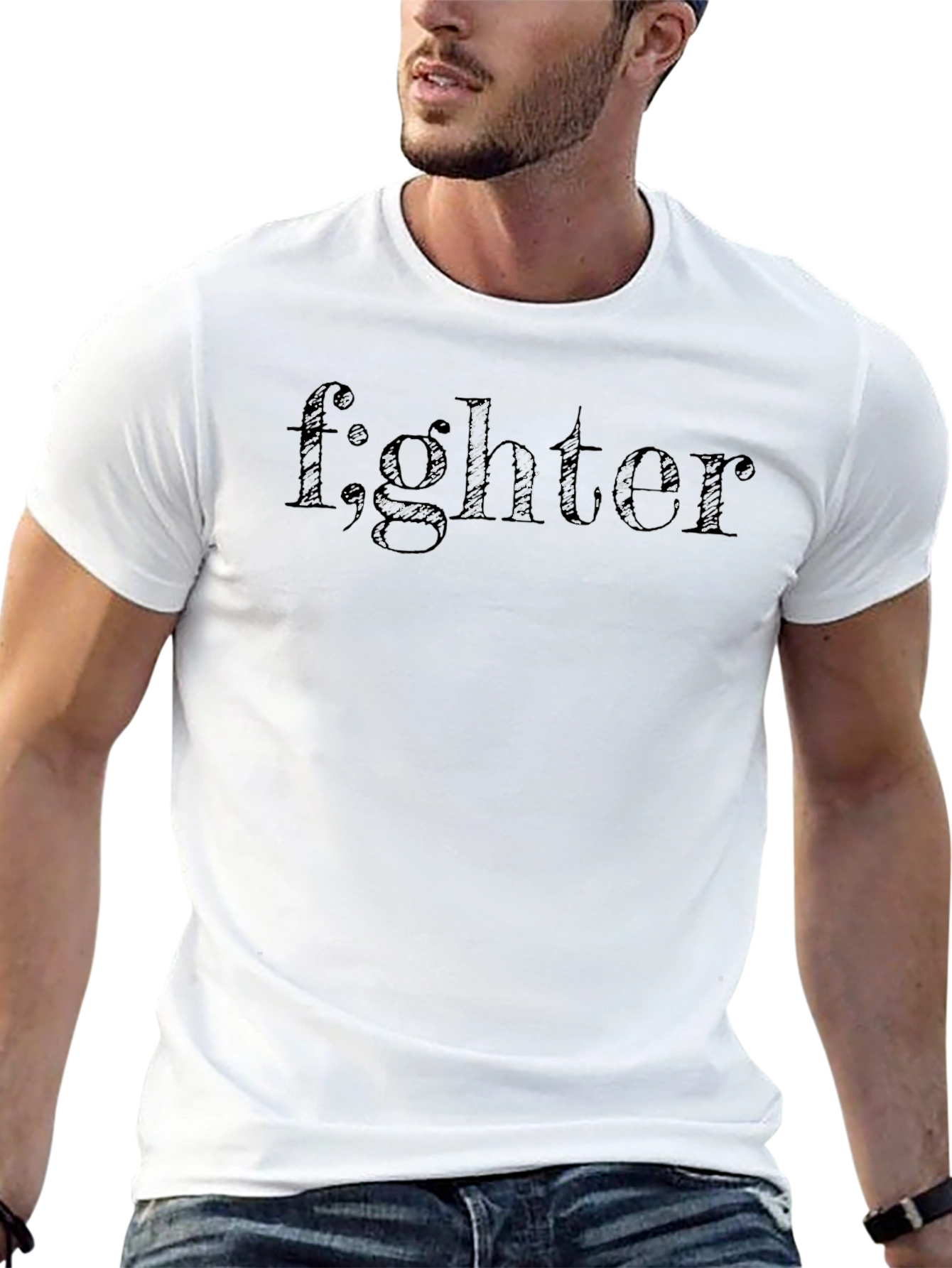 Foo Fighter Inspired Black Tee