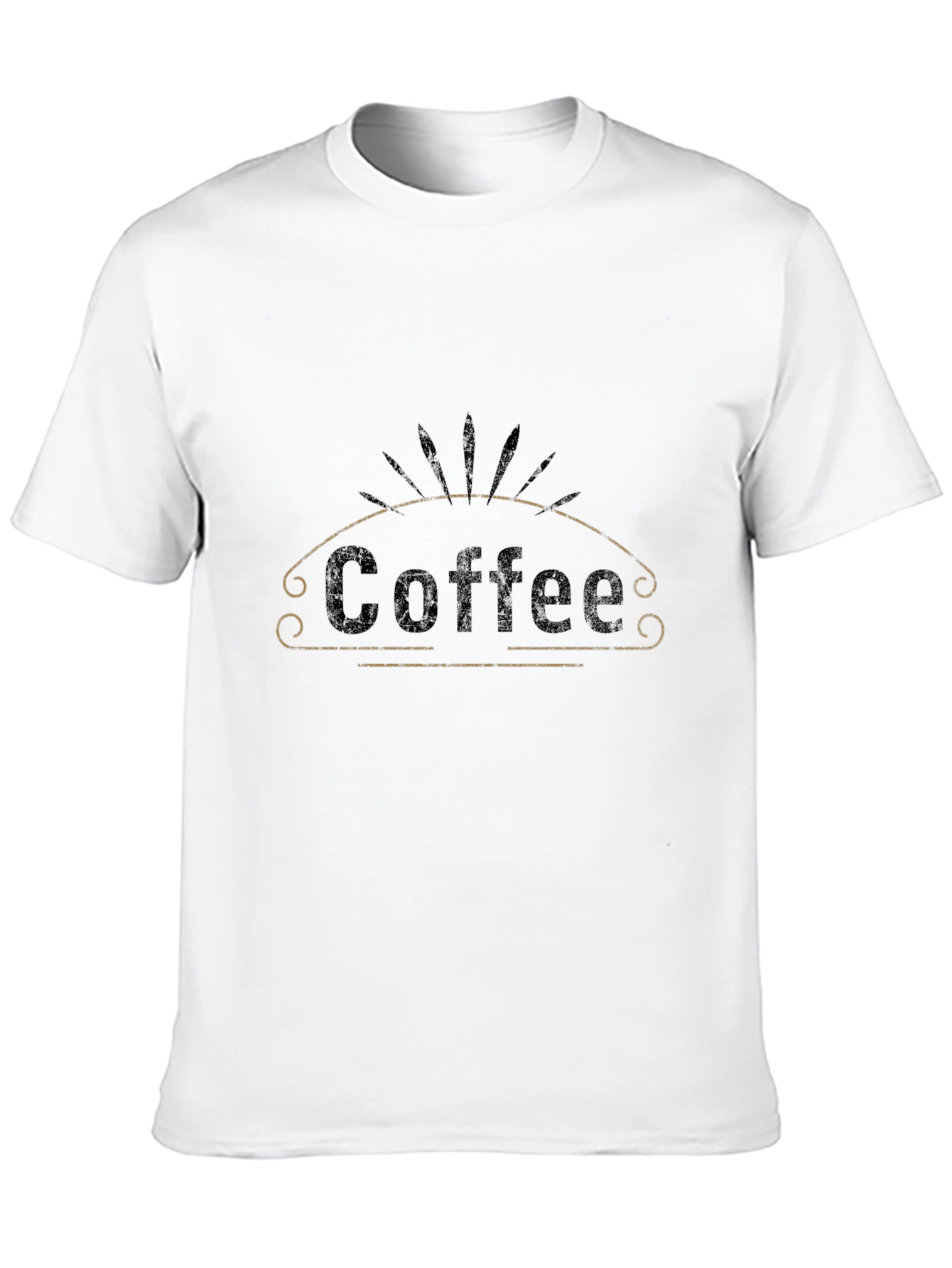 Coffee Graphic Black T-Shirt - Casual Style