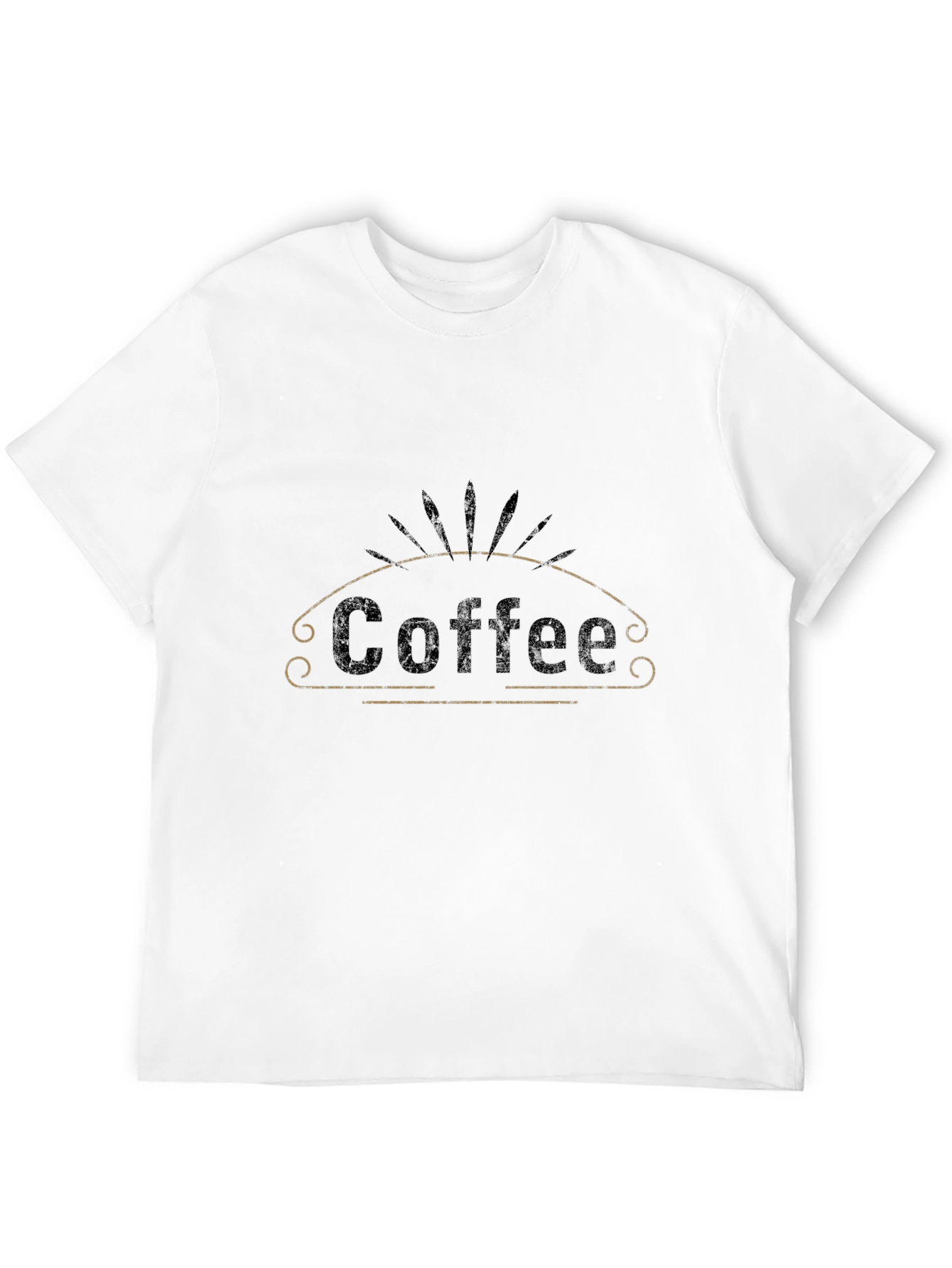 Coffee Graphic Black T-Shirt - Casual Style