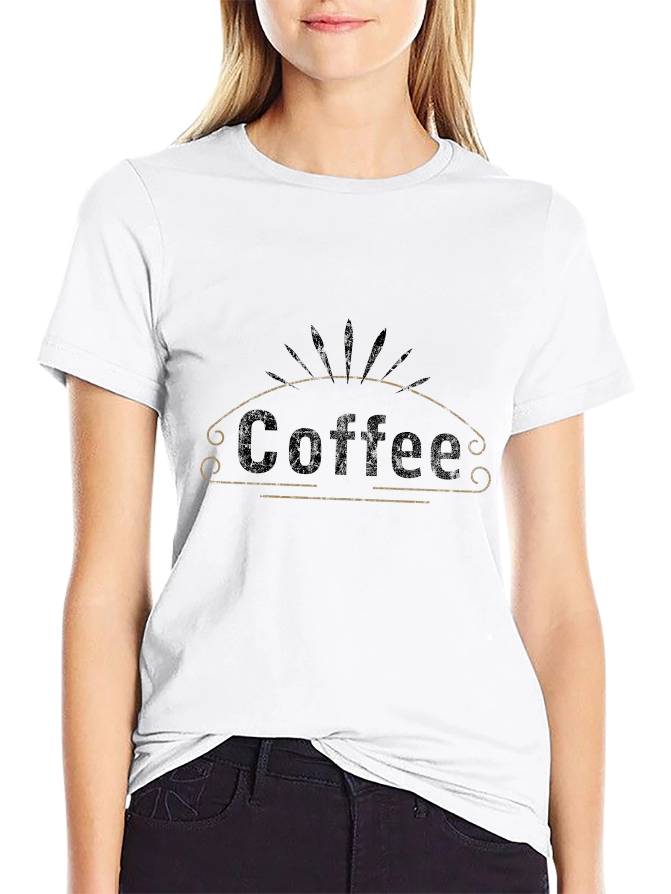 Coffee Graphic Black T-Shirt - Casual Style