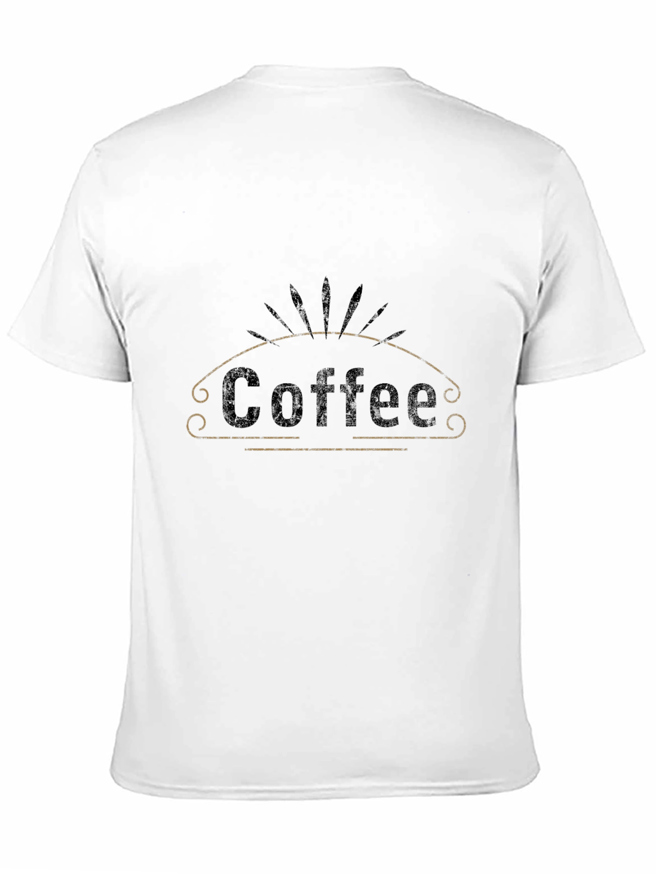 Coffee Graphic Black T-Shirt - Casual Style