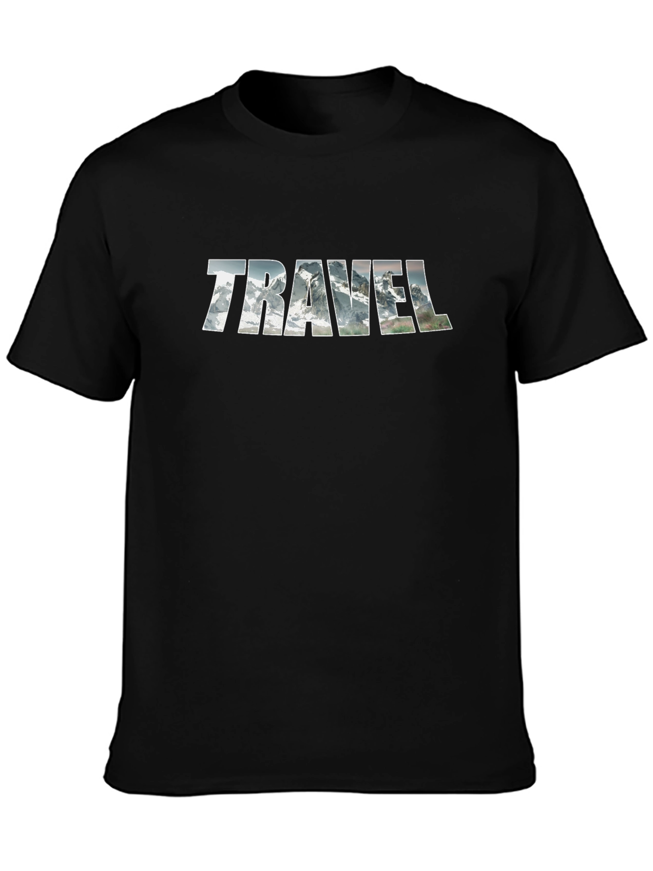 Travel Graphic Tee - Mountain Adventure T-Shirt