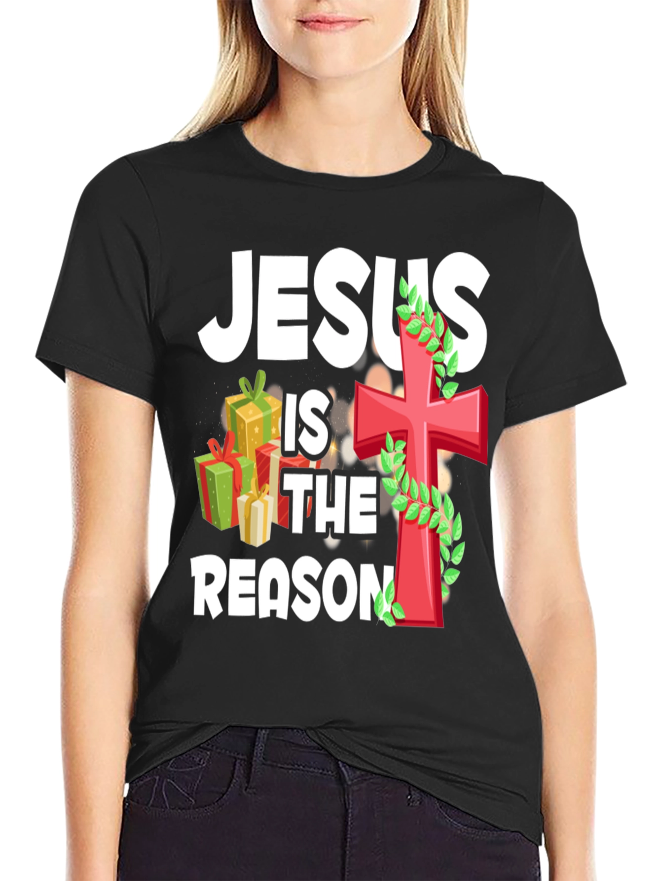 Jesus Is The Reason Christmas Holiday T-Shirt