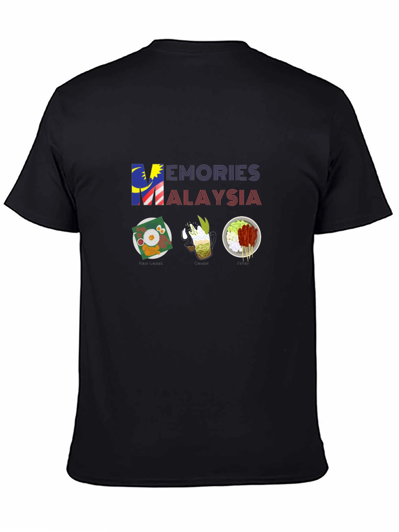 Malaysia Memories Foodie T-Shirt