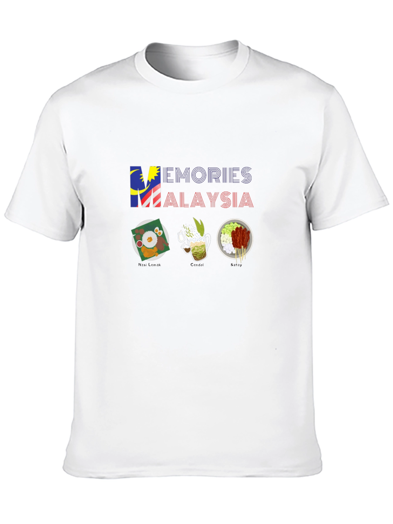 Malaysia Memories Foodie T-Shirt