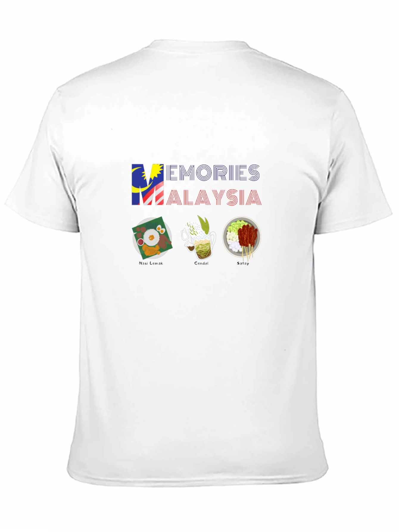 Malaysia Memories Foodie T-Shirt