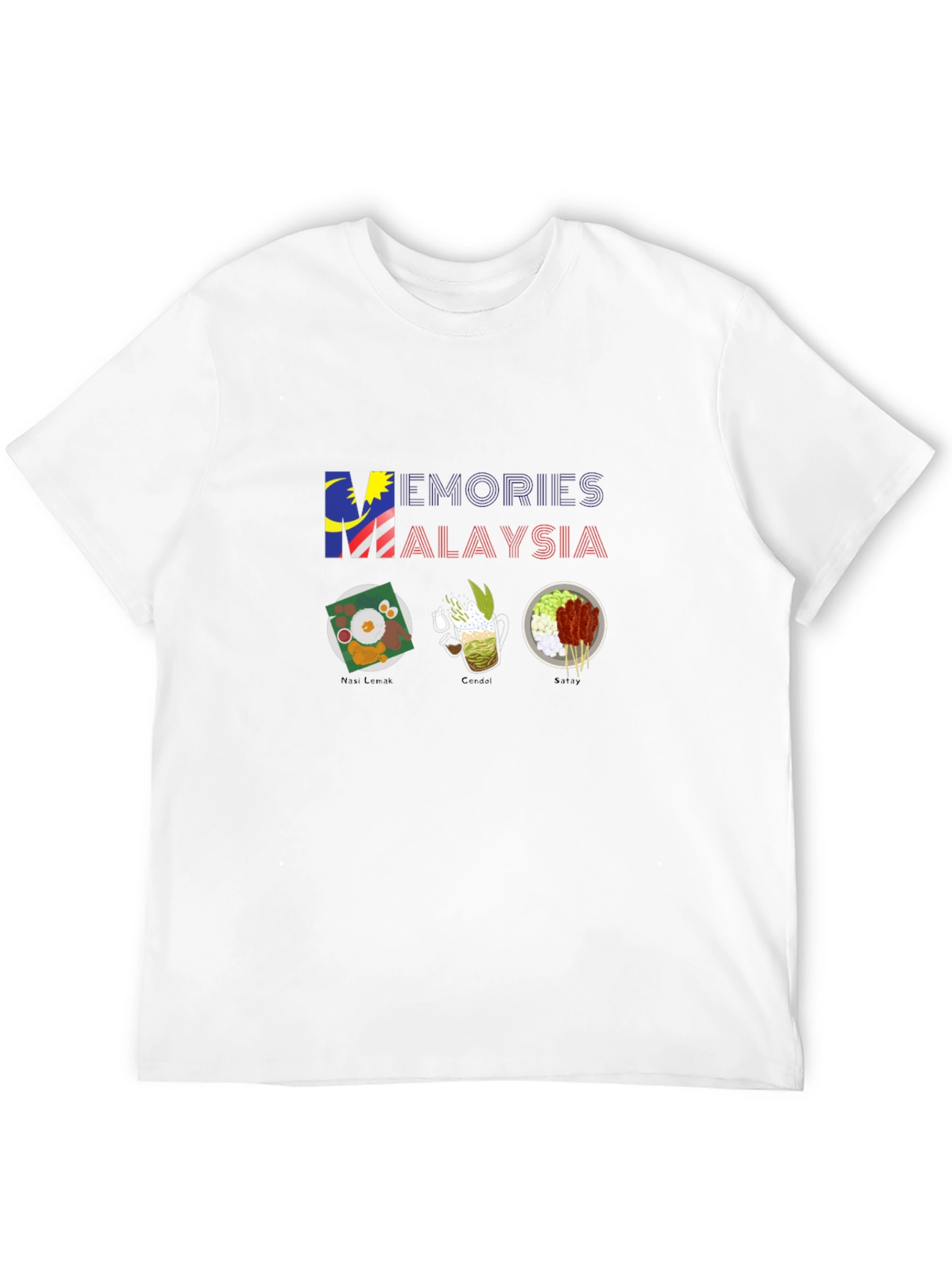 Malaysia Memories Foodie T-Shirt