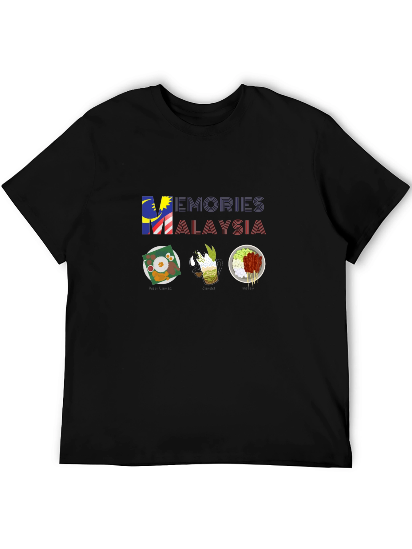 Malaysia Memories Foodie T-Shirt