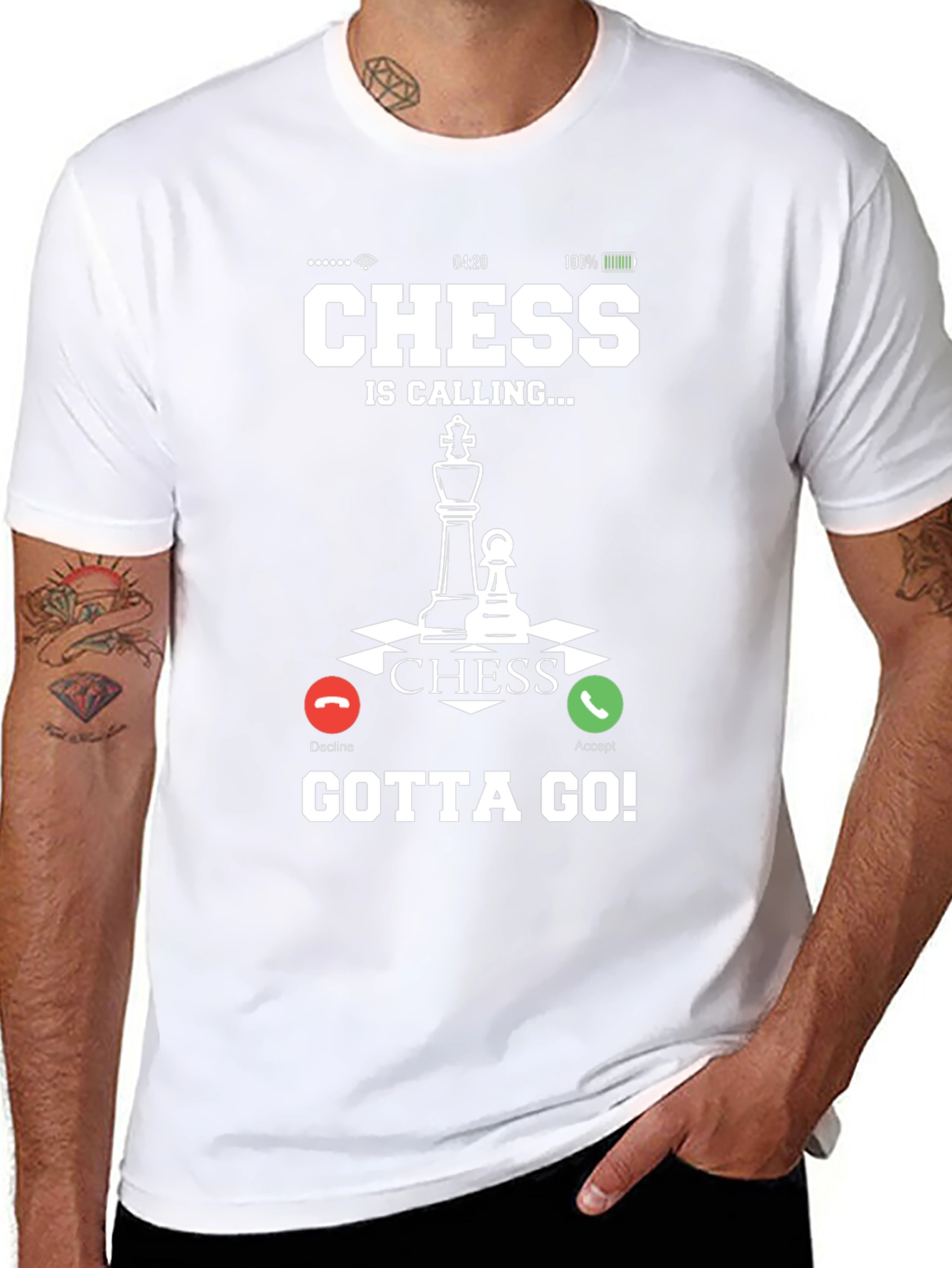 Chess Is Calling T-Shirt - Gotta Go!