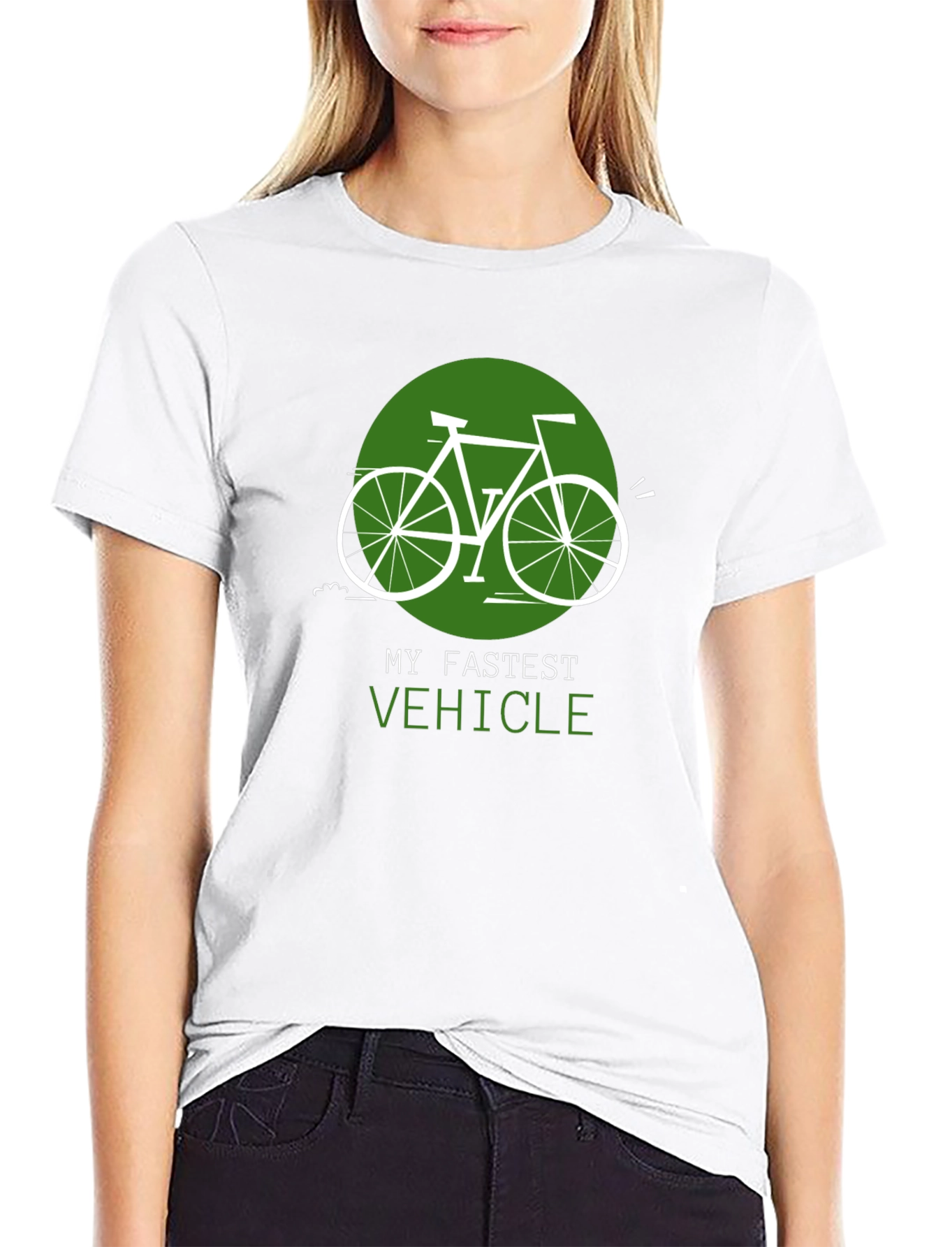My Fastest Vehicle Bike Graphic T-Shirt