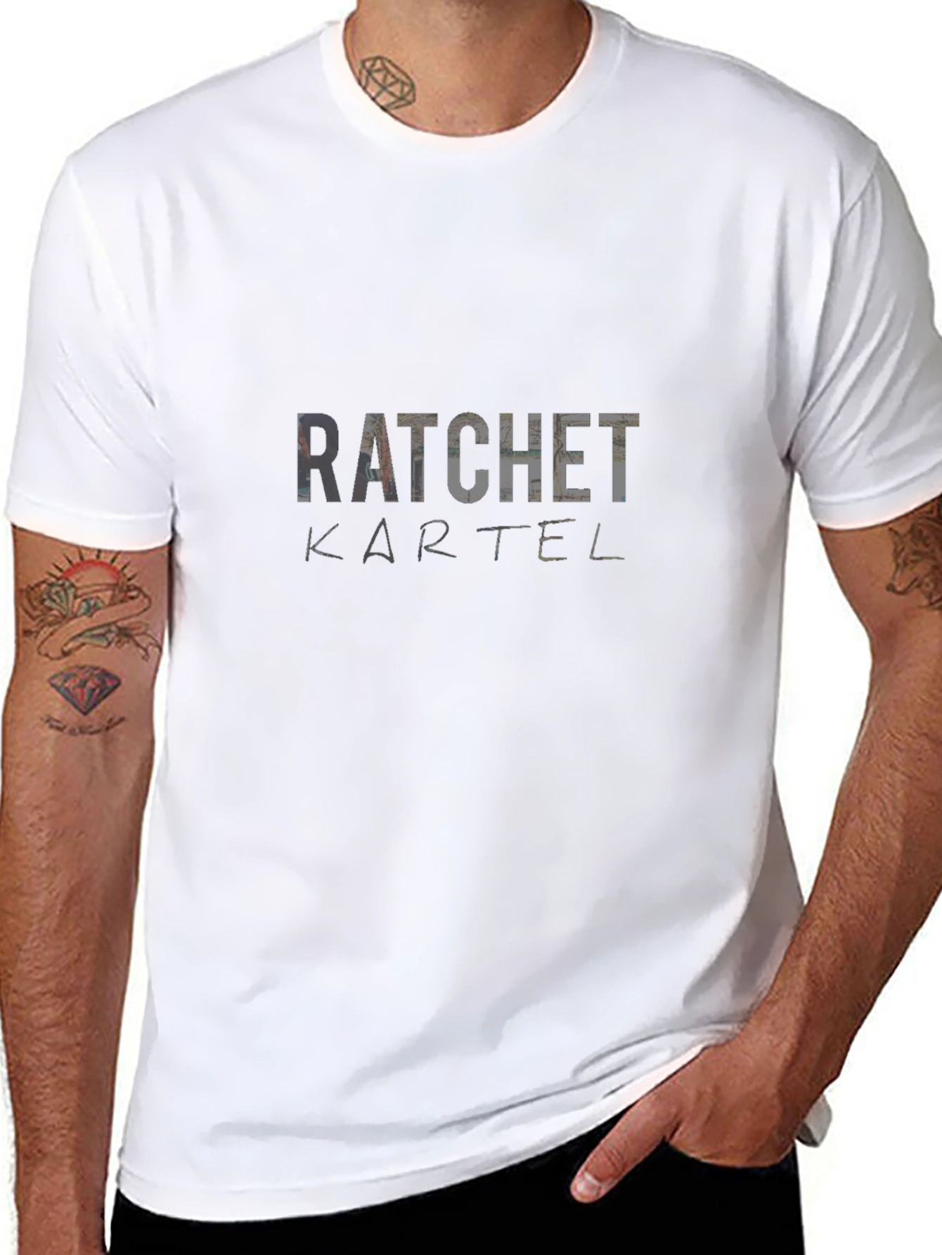 Ratchet Kartel Black Graphic T-Shirt