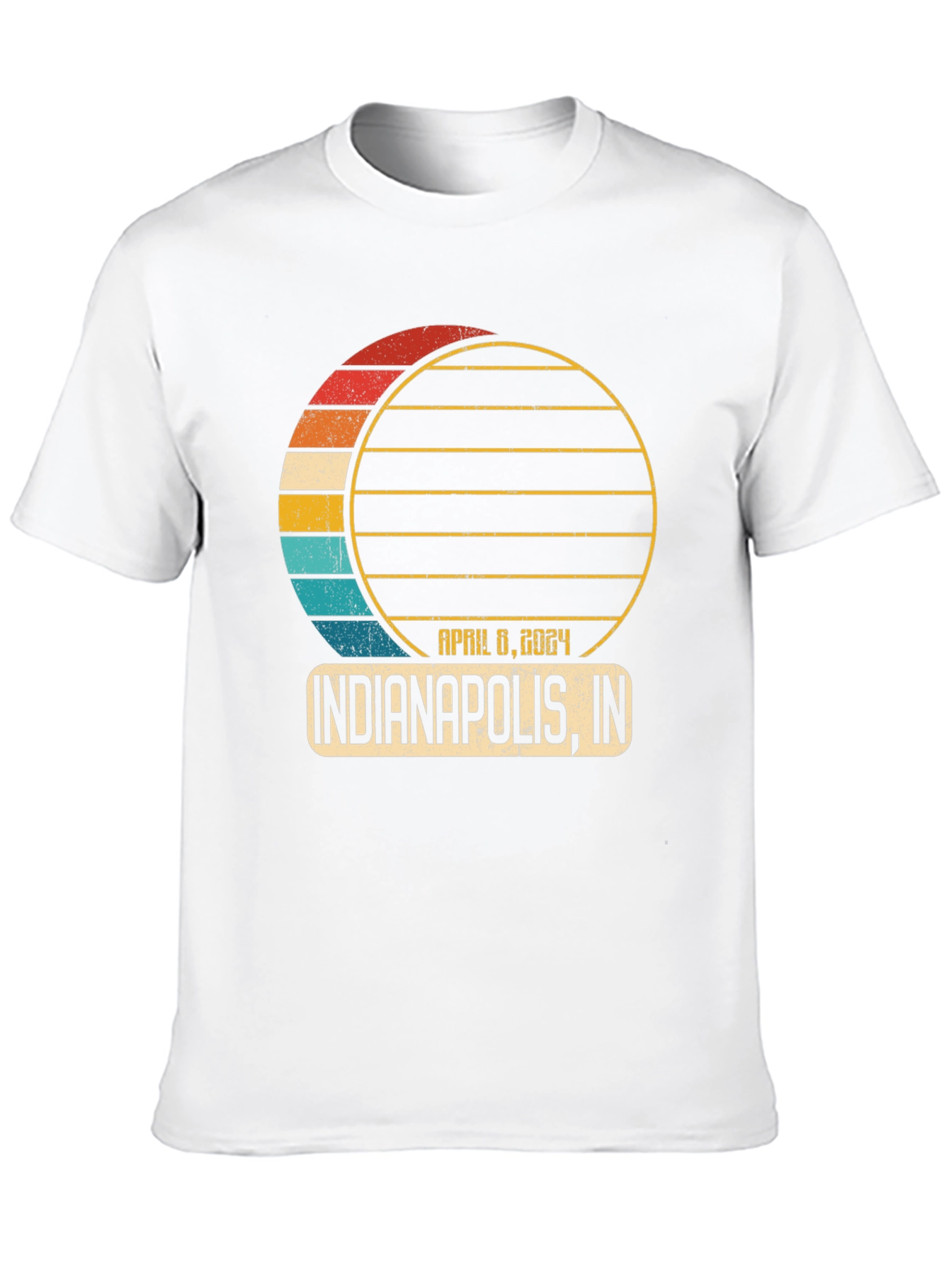Indianapolis IN April 8 2024 Total Solar Eclipse T-Shirt