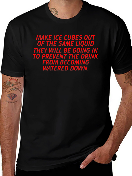 Ice Cube Tip Graphic T-Shirt