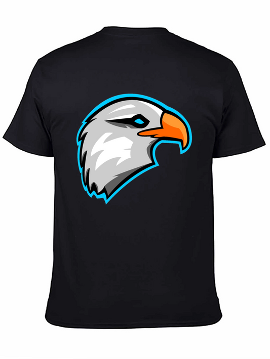 Eagle Graphic Black T-Shirt - Cool Bird Tee