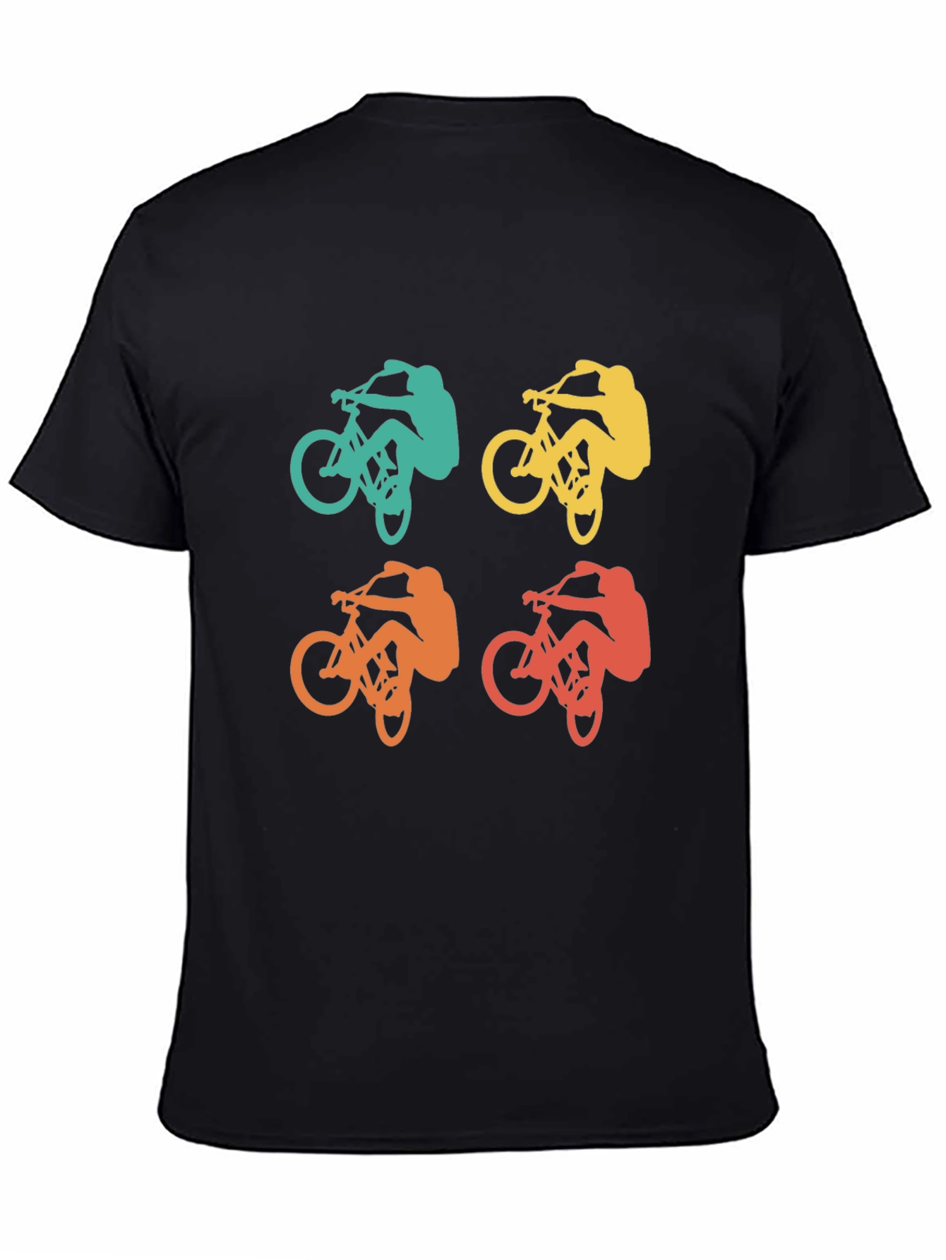 Retro Biker T-Shirt - Mountain Bike Graphic Tee