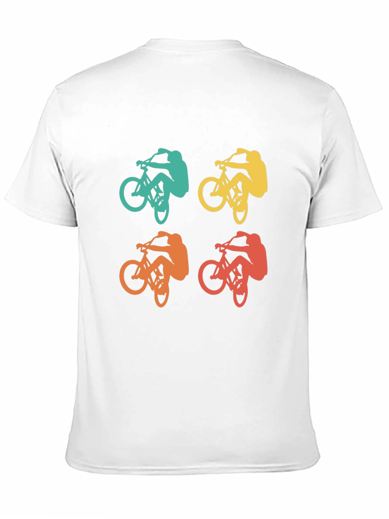Retro Biker T-Shirt - Mountain Bike Graphic Tee