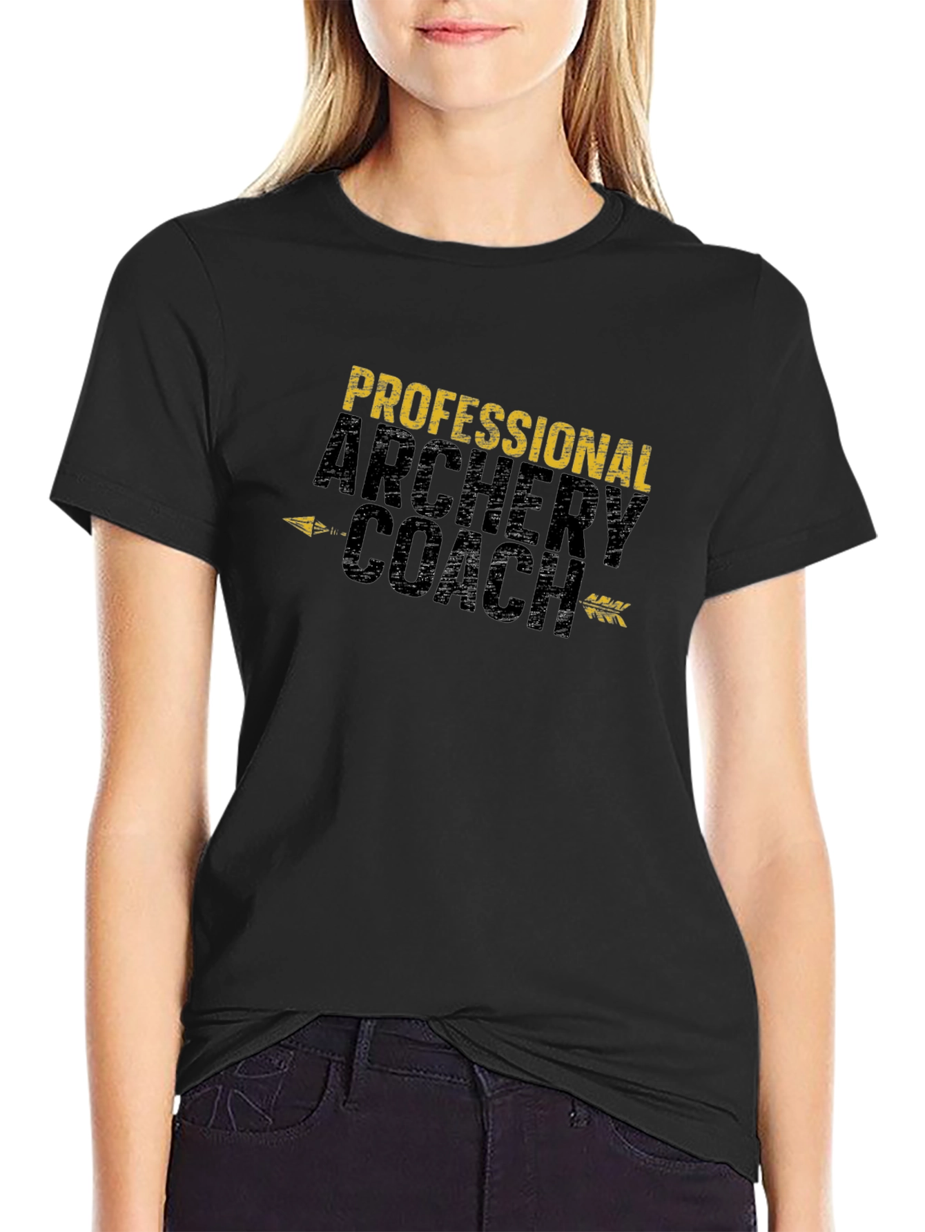 Professional Archery Coach Graphic T-Shirt