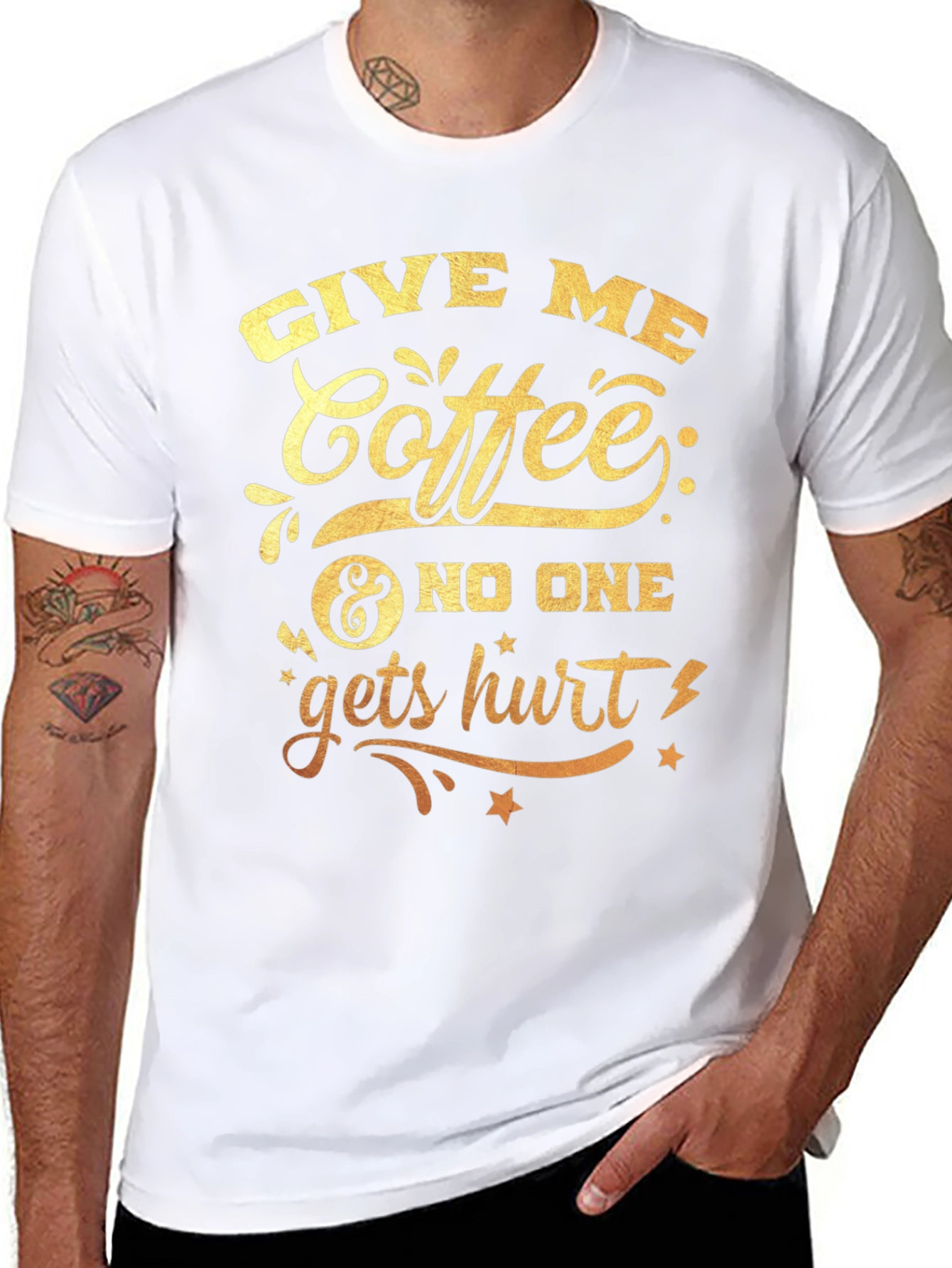 Give Me Coffee Graphic T-Shirt