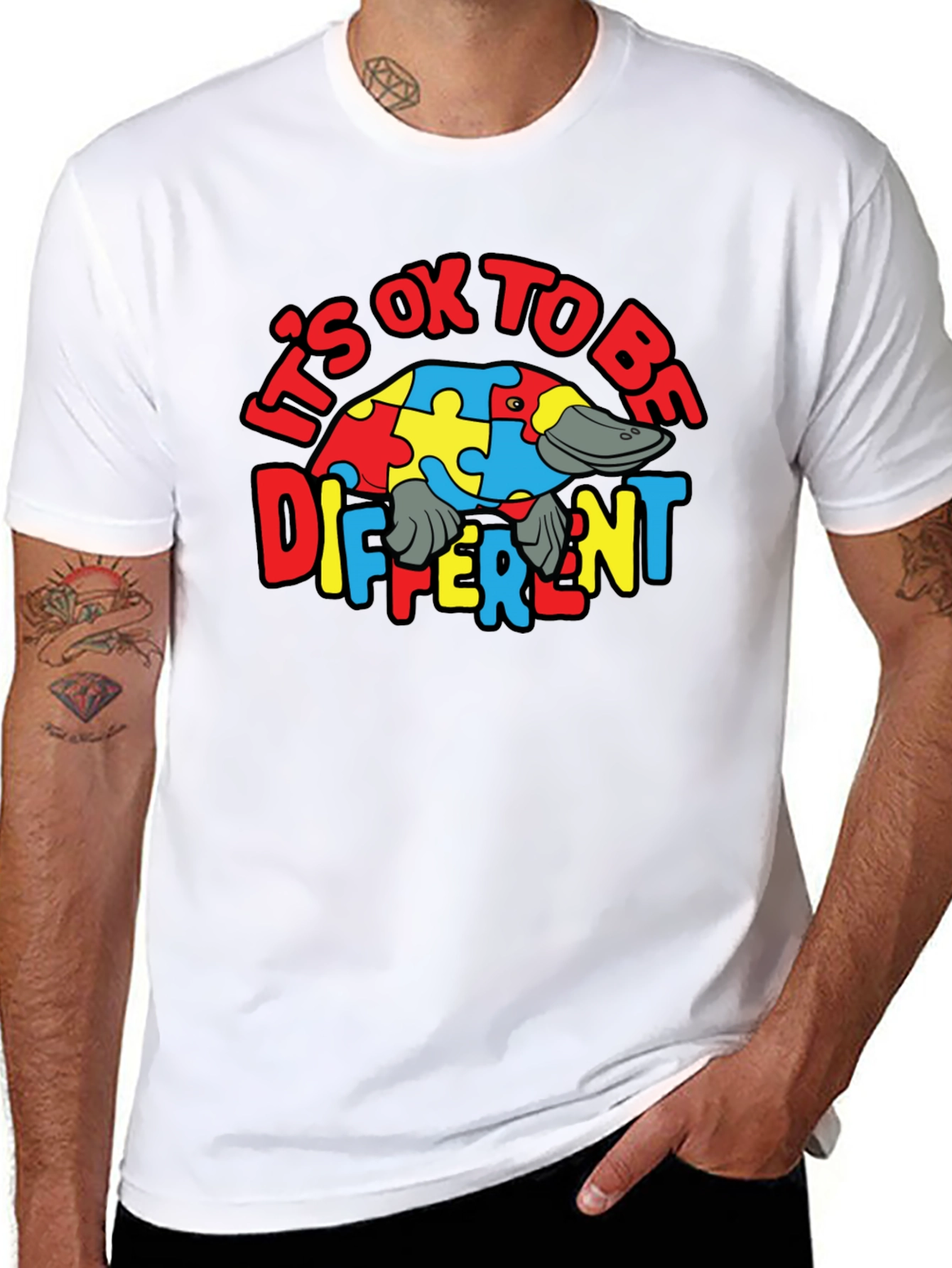 Autism Awareness Platypus T-Shirt