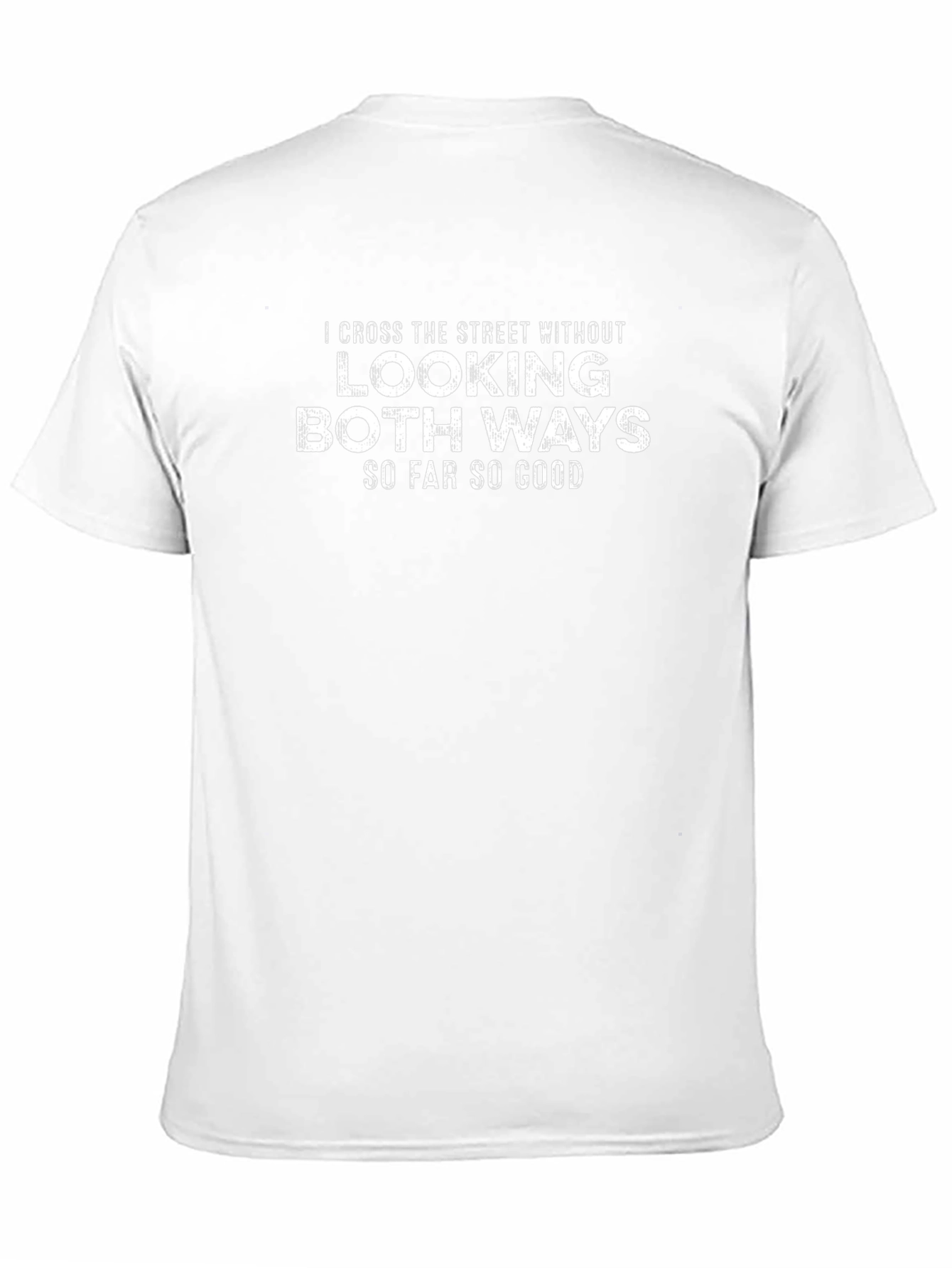 Funny Street Crossing T-Shirt - So Far So Good