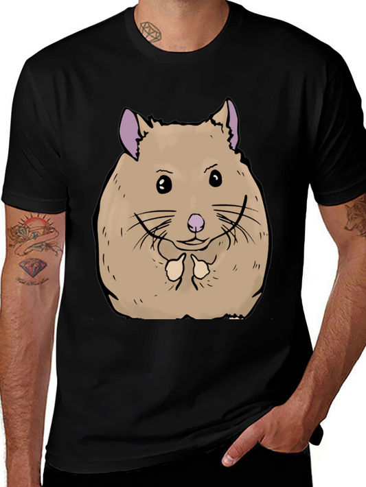 Hamster Graphic Tee - Soft Cotton Comfort