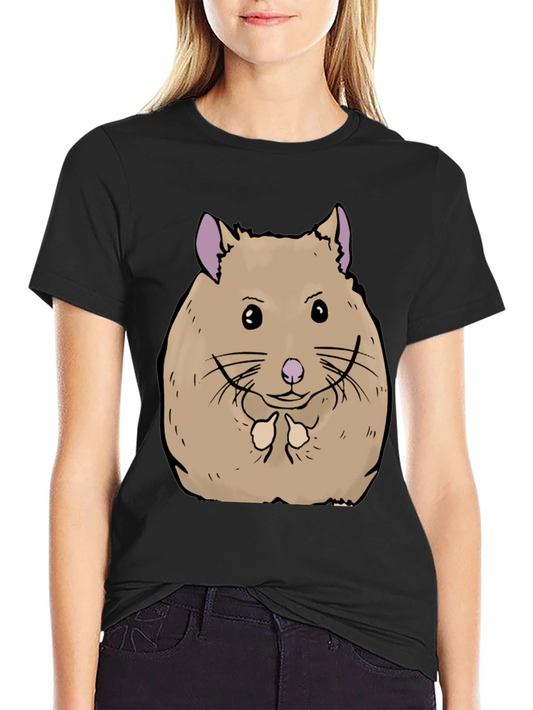 Hamster Graphic Tee - Soft Cotton Comfort