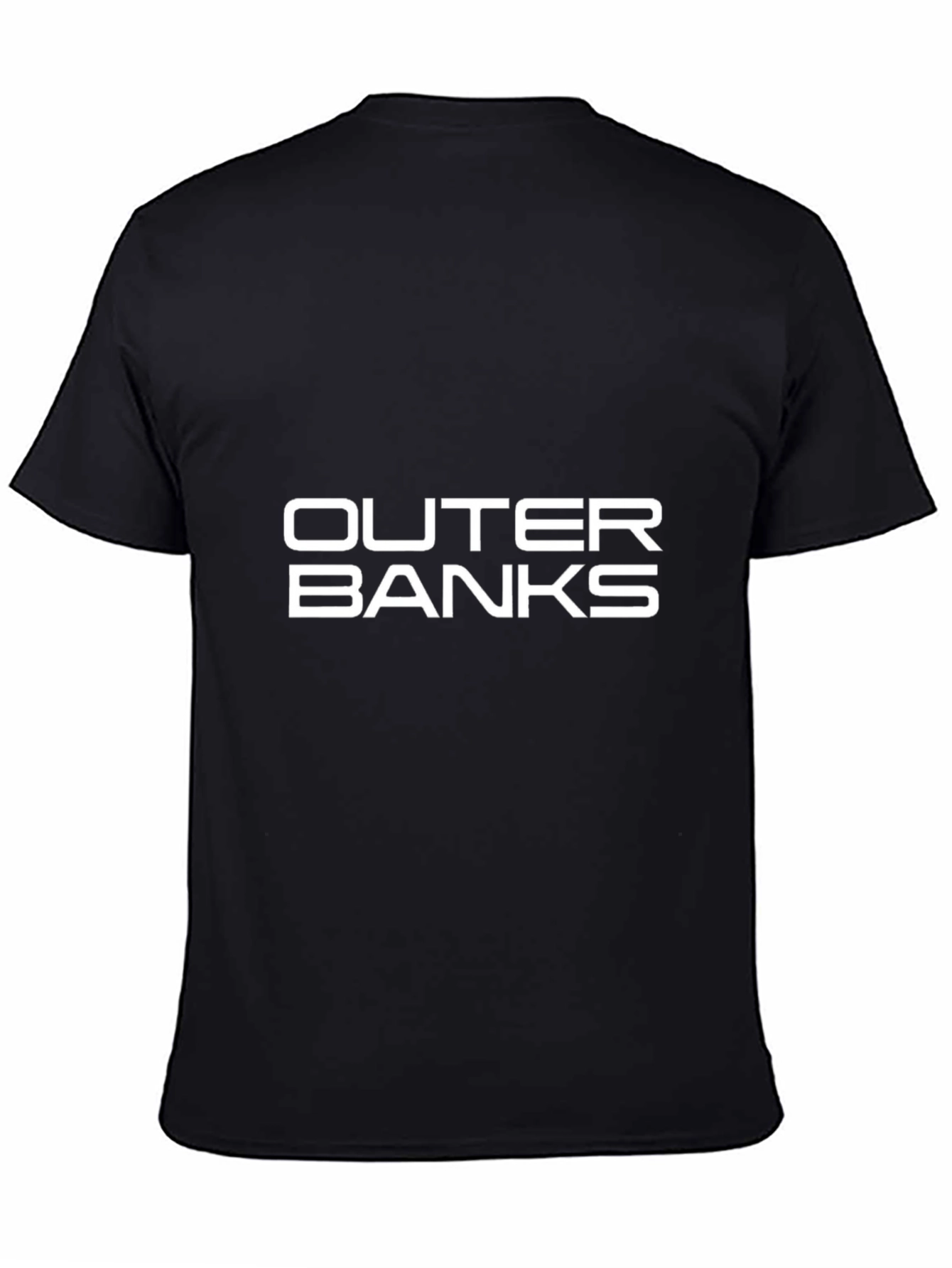 Outer Banks Graphic Tee - Classic Fit Black T-Shirt