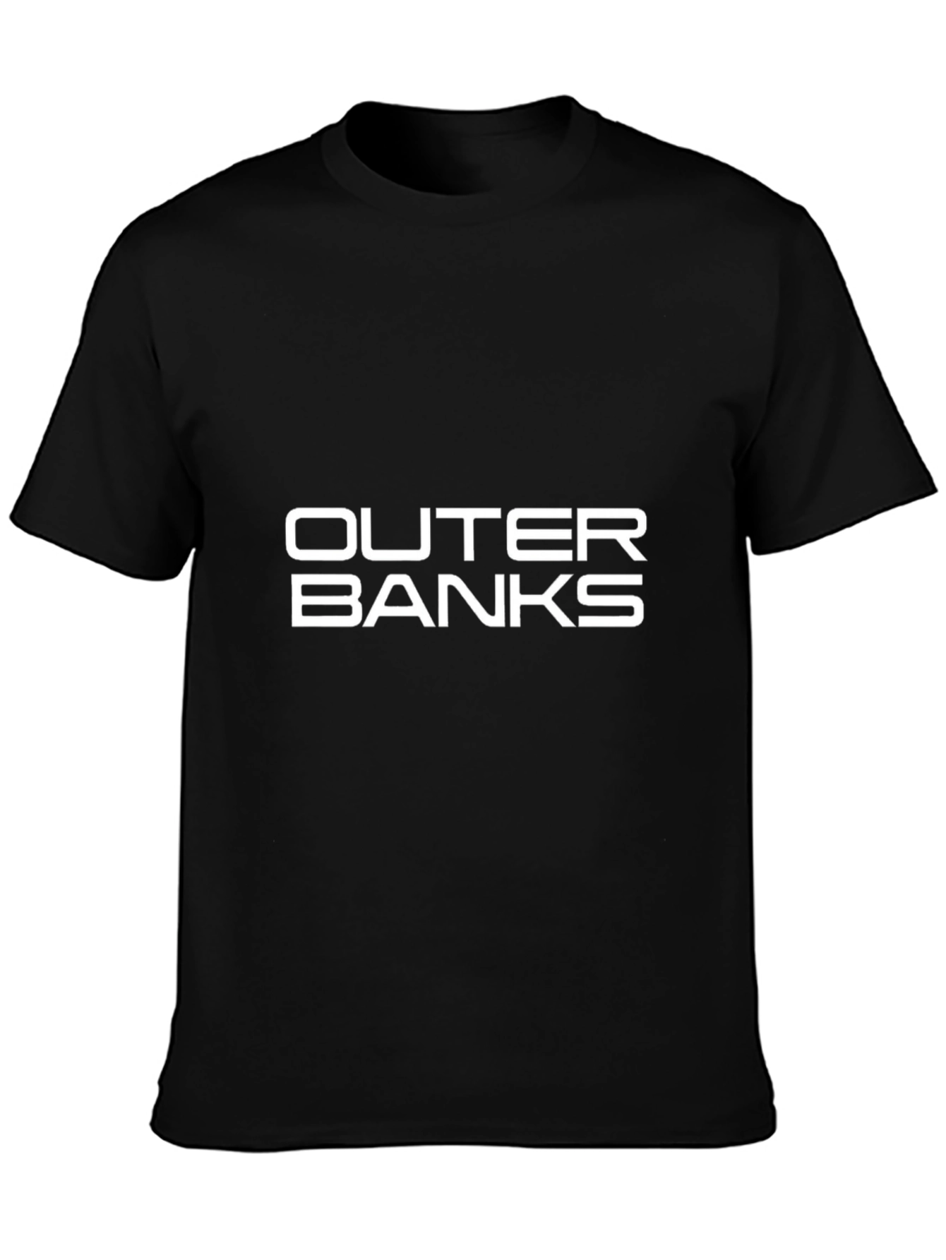 Outer Banks Graphic Tee - Classic Fit Black T-Shirt