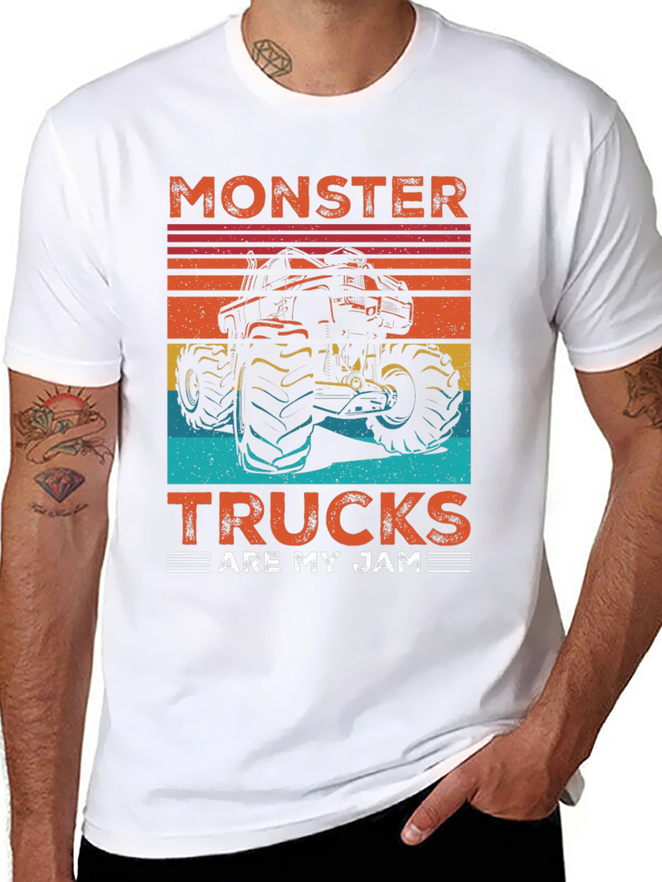 Monster Truck Graphic Tee - Are My Jam
