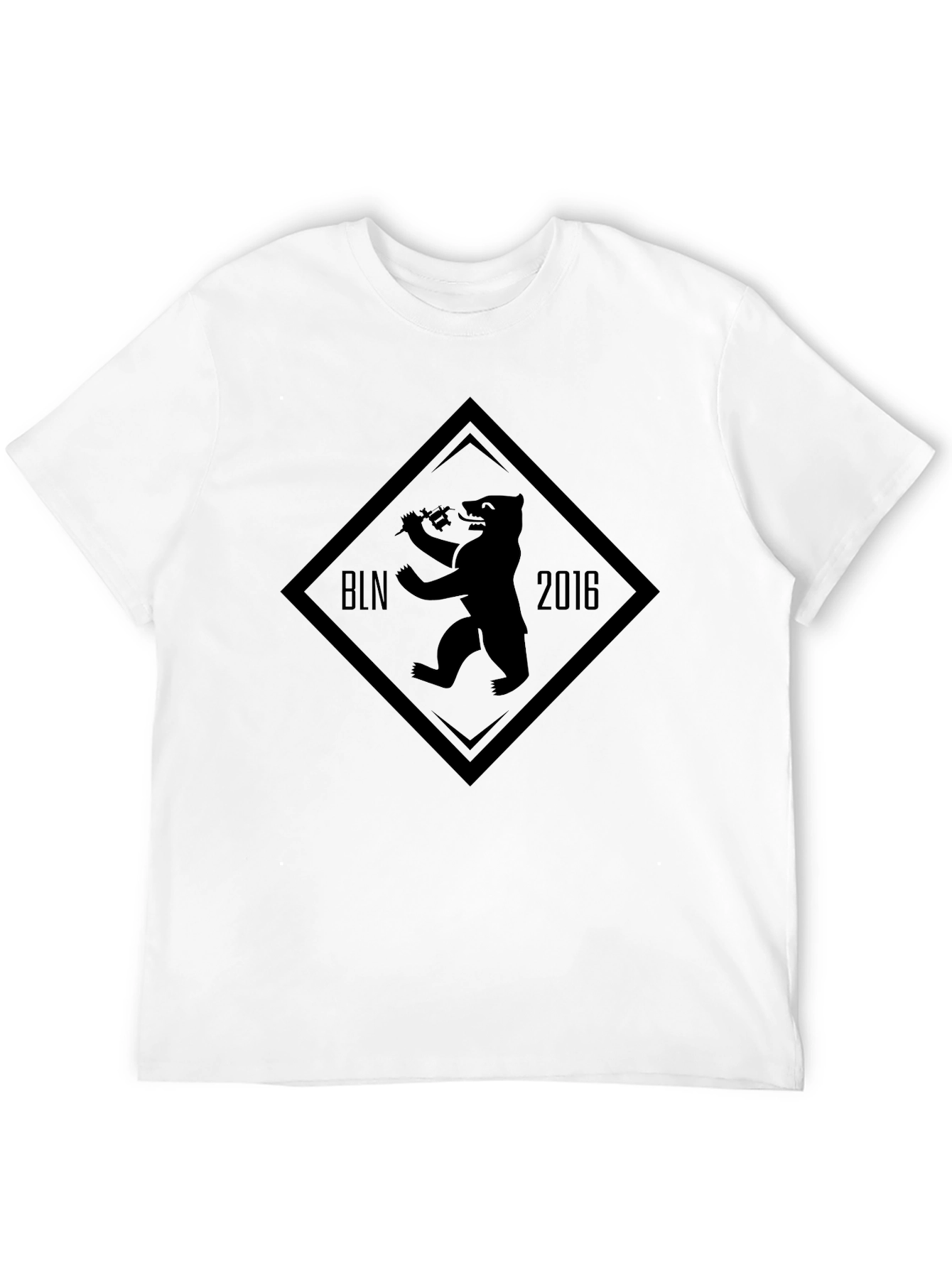 Berlin Bear 2016 Black T-Shirt