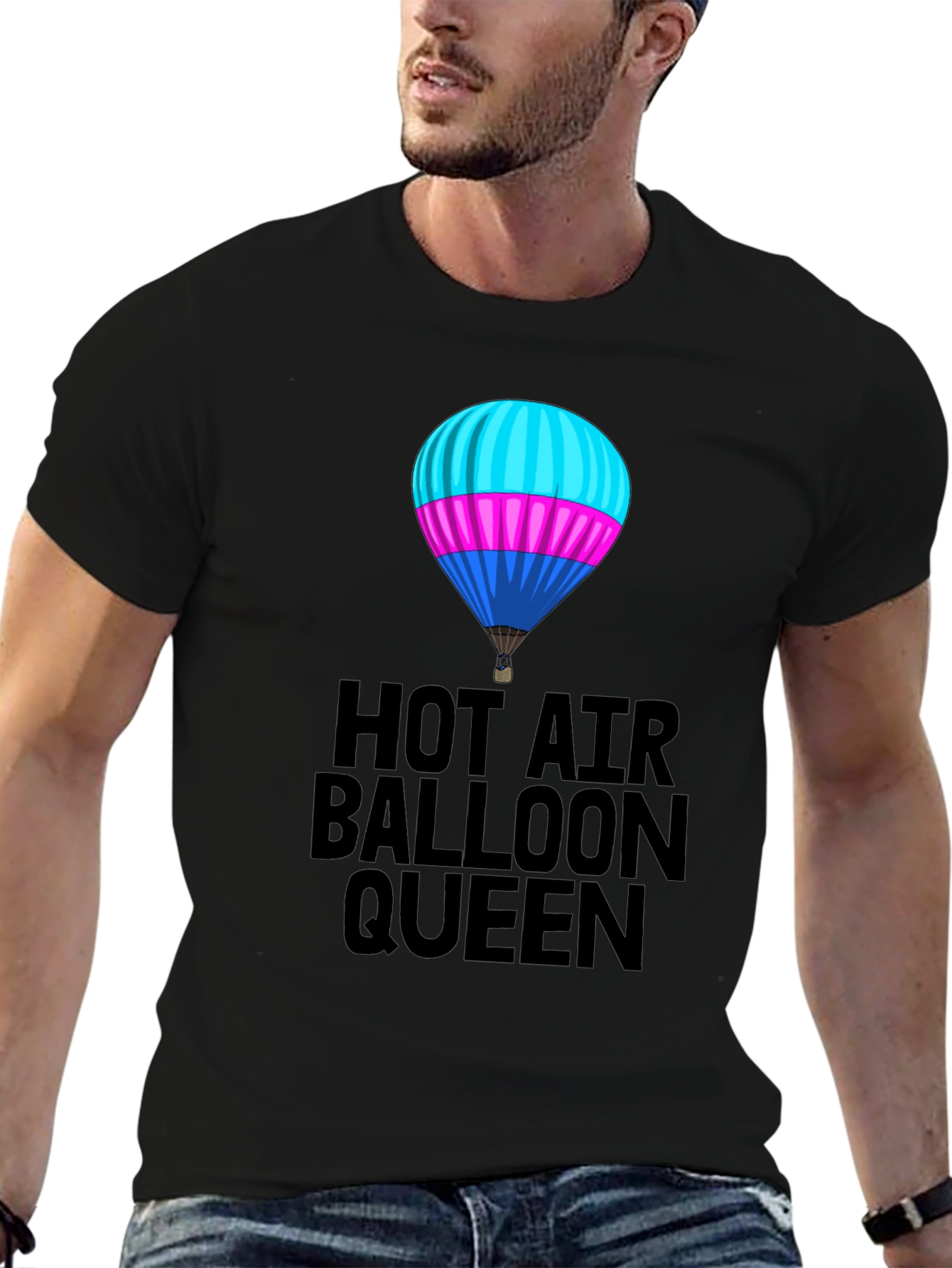 Hot Air Balloon Queen T-Shirt